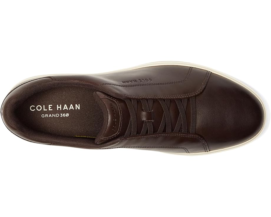 Мужские слипоны Cole Haan Grandpro Luxe, Dark Chocolate/Ivory — фото 2
