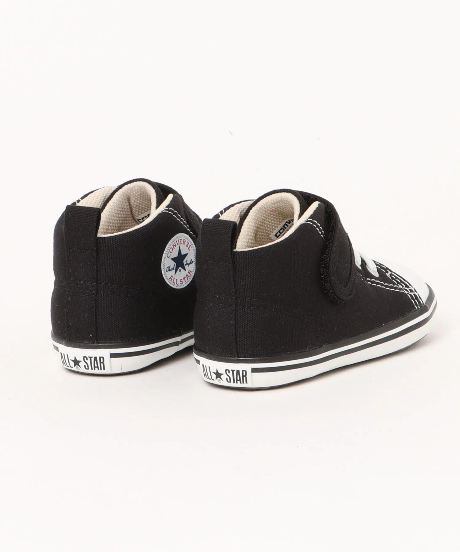 Детские кроссовки Converse BABY ALL STAR V-1 чёрные — фото 2