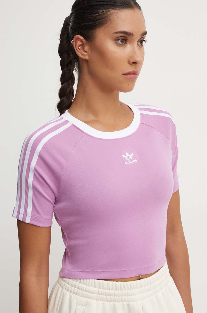 

Футболка adidas Originals, розовый