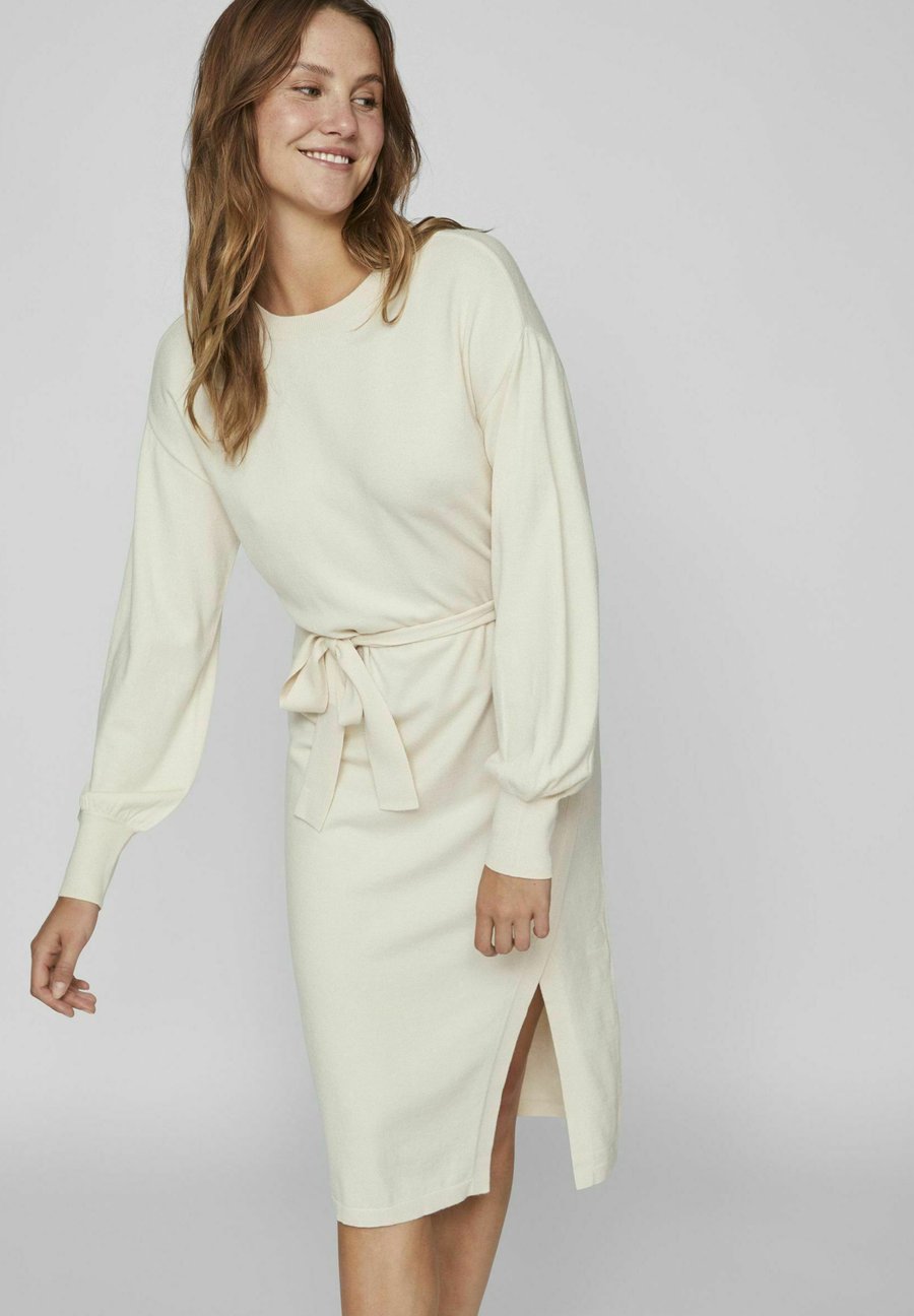 

Платье VILA VIRICKY BELTED, Birch/Beige