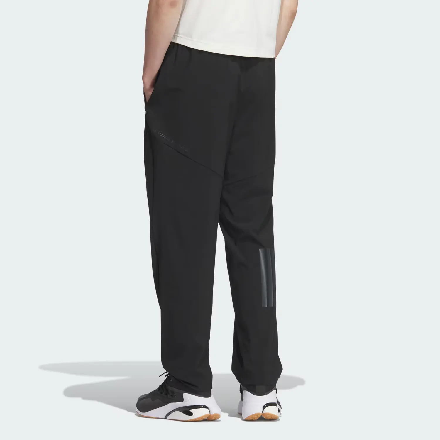 Climacool SS25 modern woven спортивные брюки повседневные штаты men's Adidas, черный — фото 4