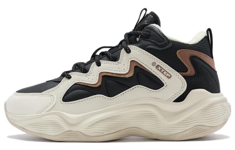 

Кроссовки XTEP Lightning 3.0 Lifestyle Shoes Women's Low-top Black/Tea White/Hazelnut Brown, черный/коричневый