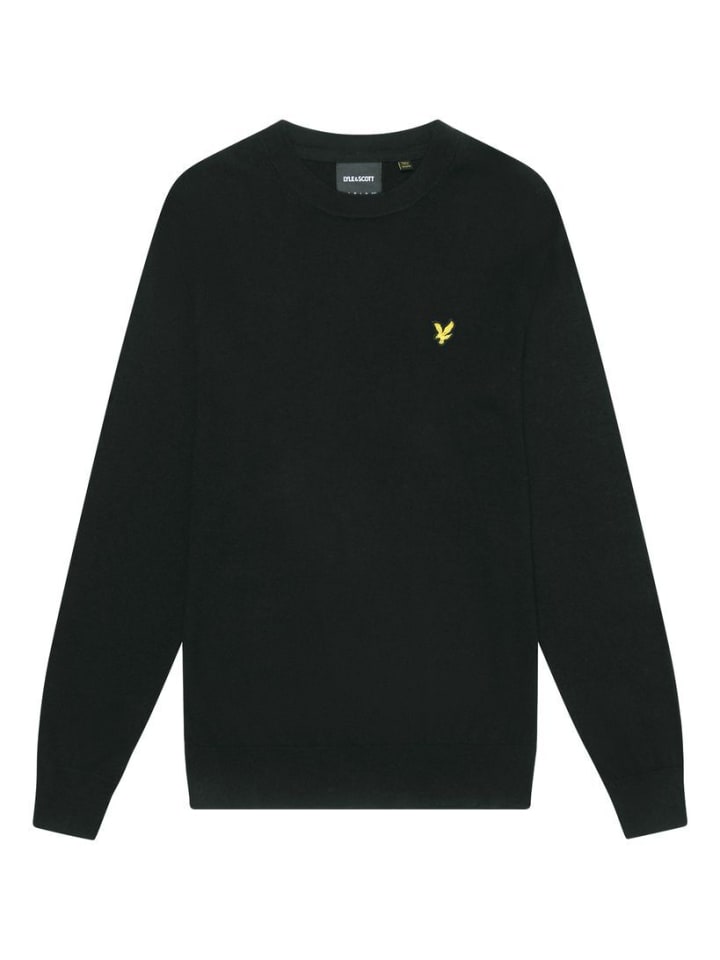 

Пуловер Lyle & Scott Strickpullover, черный