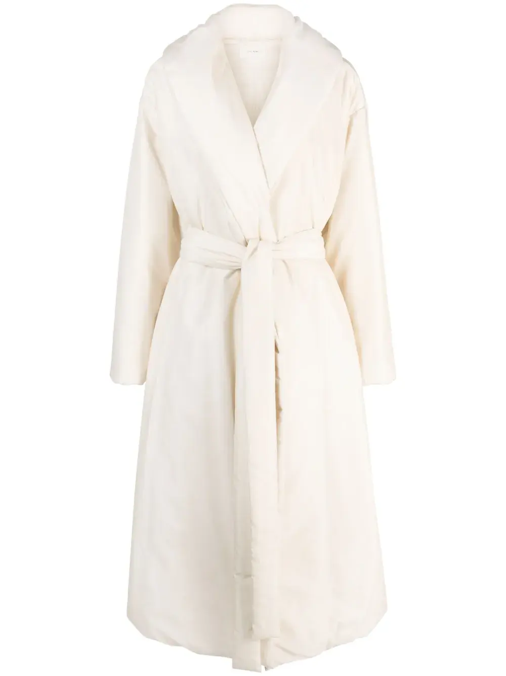 

Пальто Francine с поясом The Row, кремовый