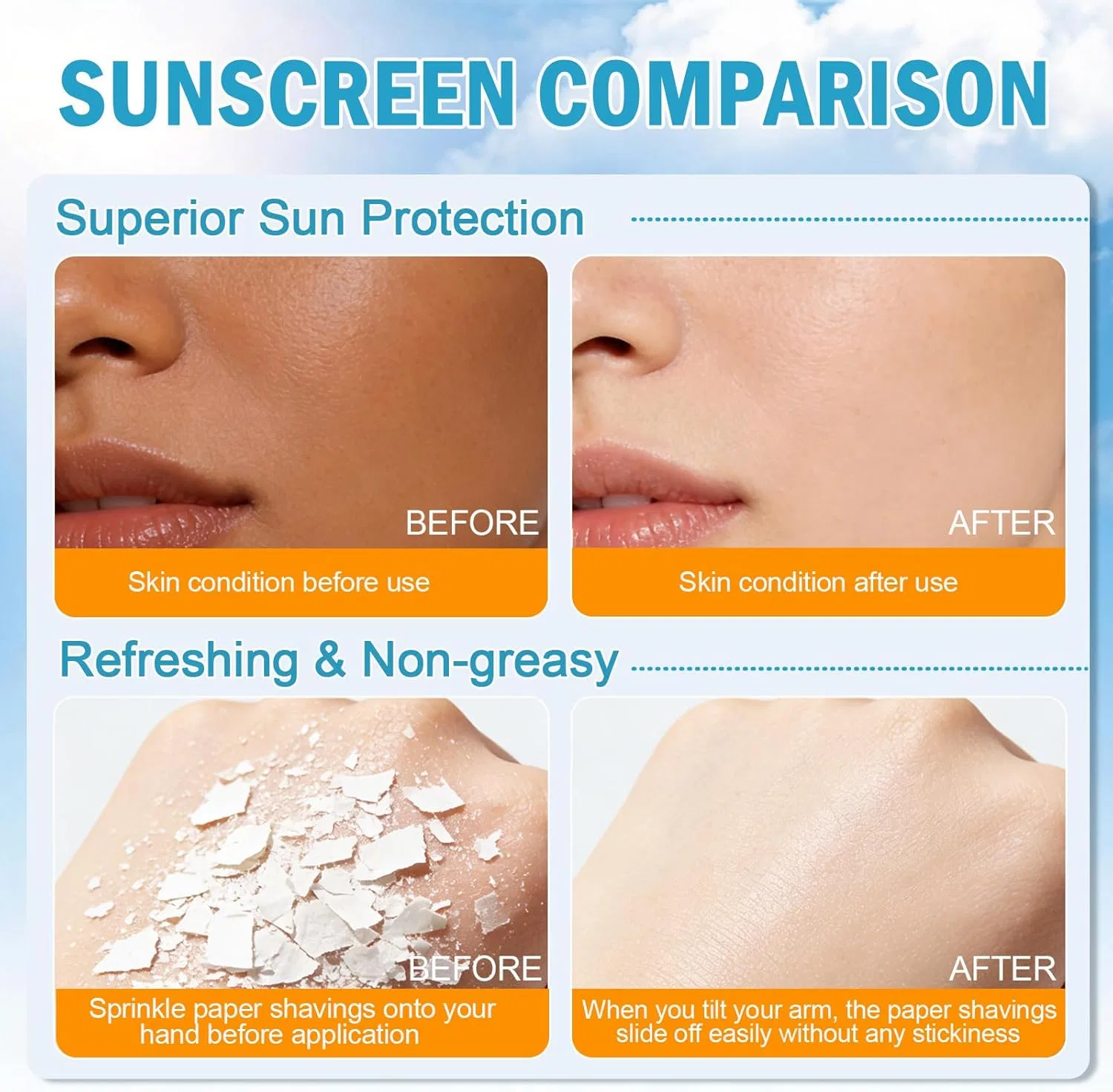 Солнцезащитный лосьон Sulily SPF 50+ PA++++, 30 шт. по 1 г — фото 4