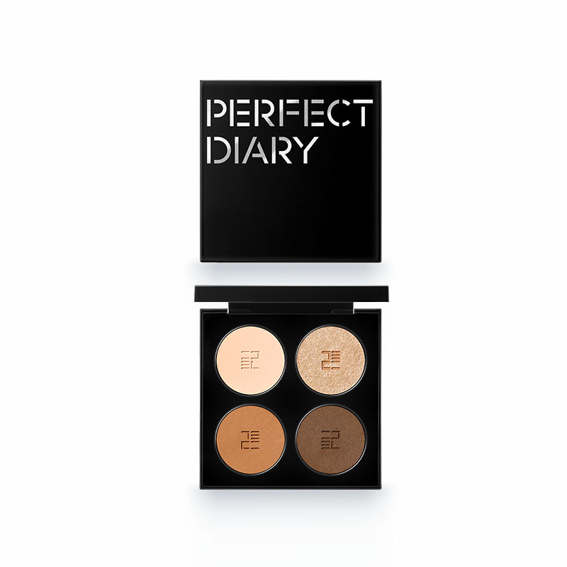 Палетка теней для век Perfect Diary Explorer Eyeshadow Palette, #02 Холодный коричневый — фото 2