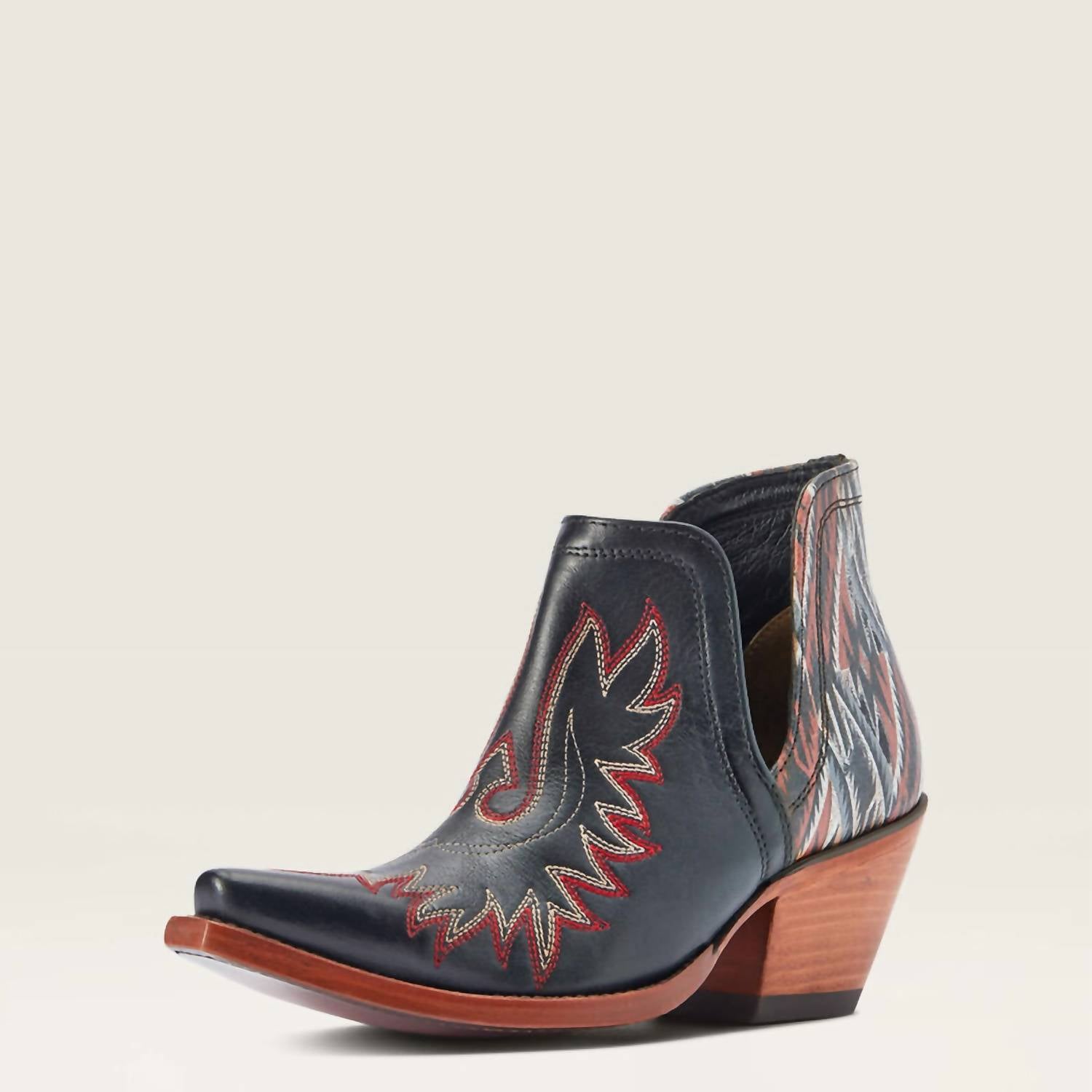 Женские ботинки Ariat Dixon Chimayo низкие ковбойские, темно-синий