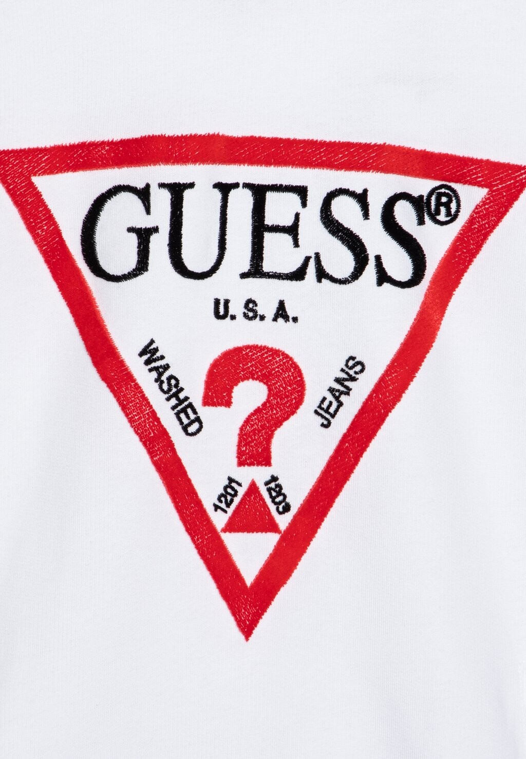 Толстовка JUNIOR HOODED ACTIVE CORE Guess, цвет pure white — фото 3
