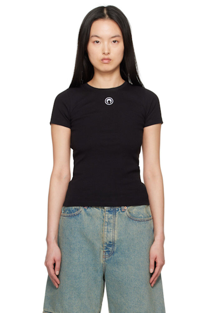 

Футболка с логотипом Black Moon Jersey Baby Fit Marine Serre