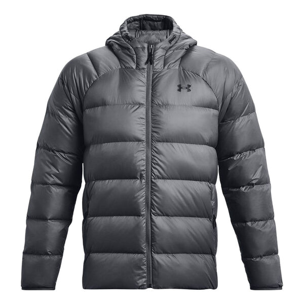 

Куртка storm armour down 2.0 jacket 'pitch grey' Under Armour, серый