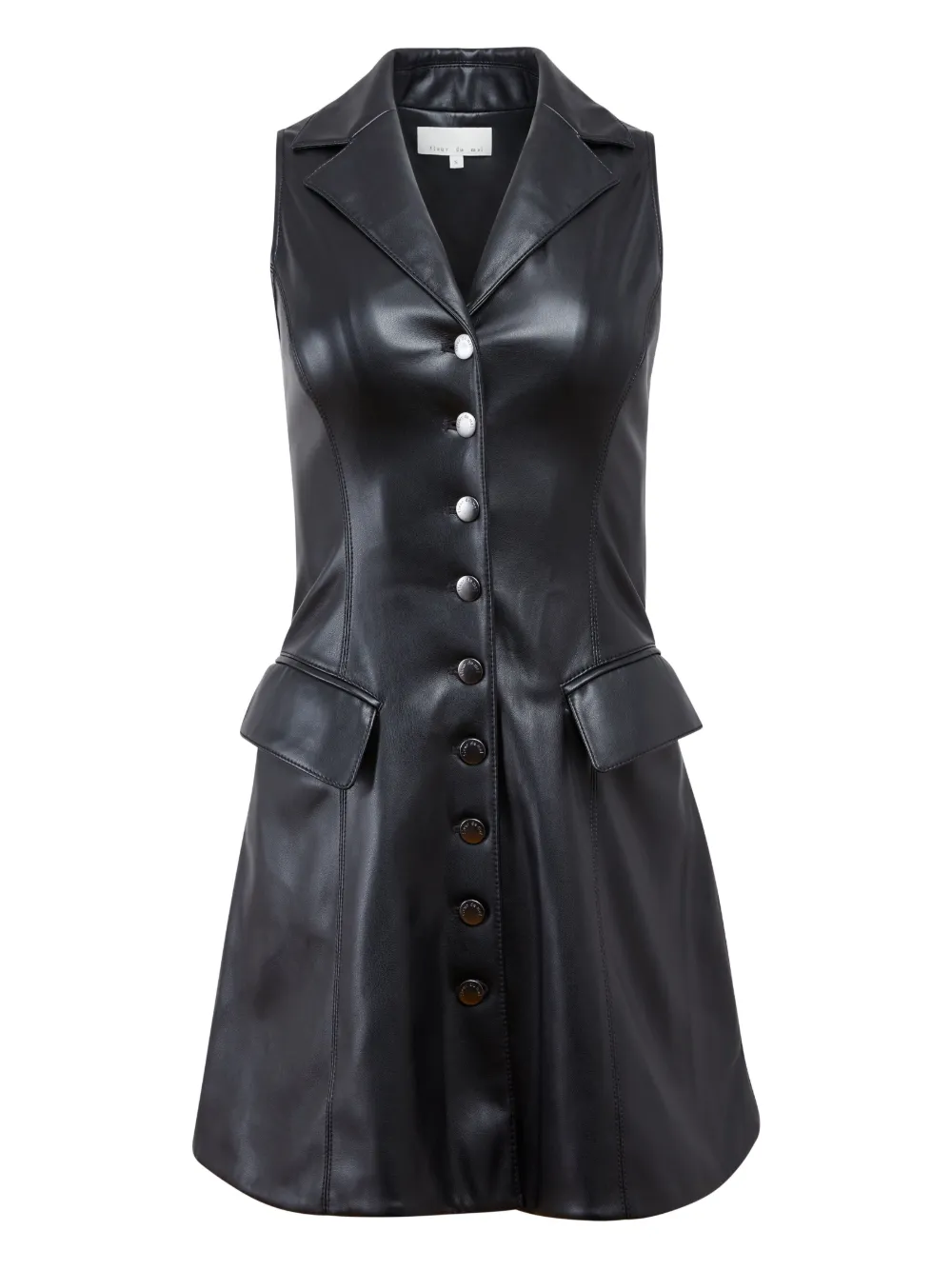 

Платье мини Harley с карманом Fleur Du Mal, черный