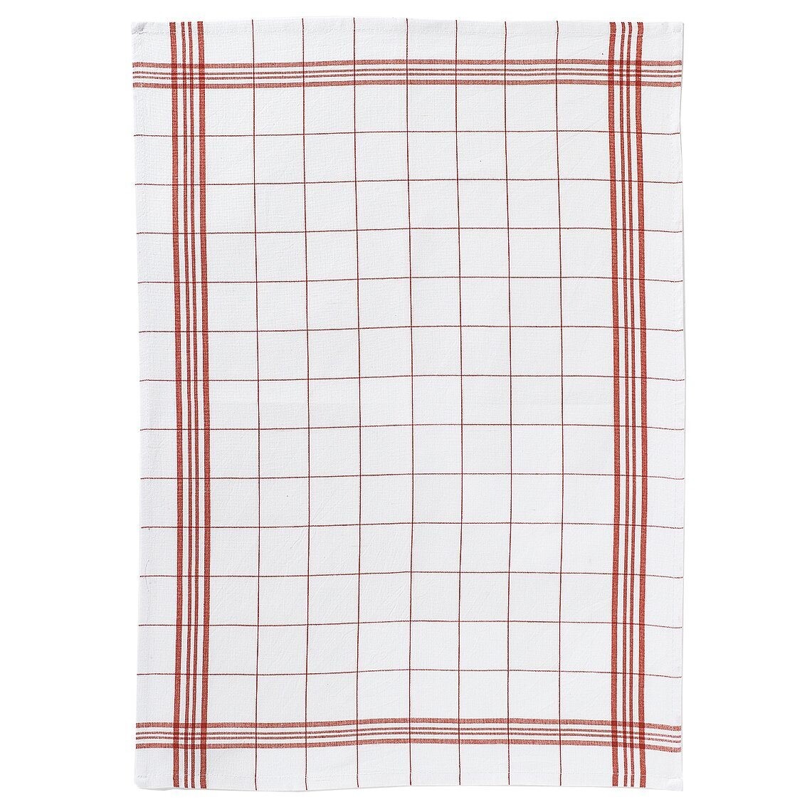 

Полотенце из чистого хлопка в клетку - Carreaux Winkler, цвет Rosso