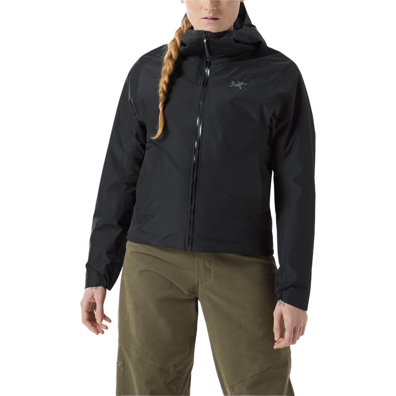 Солено Утепленная Куртка Женская Черная Arcteryx, Межзвездный Пурпур — фото 3