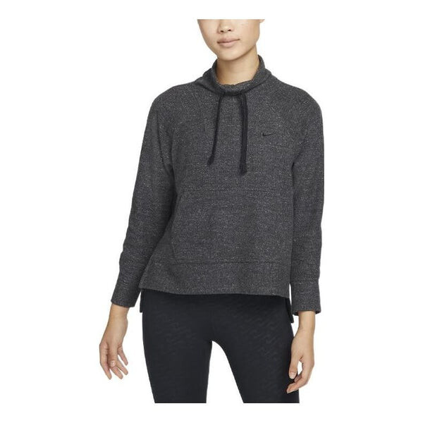 

Свитер therma-fit cowl solid color casual sports long sleeves black hoodie Nike, мультиколор