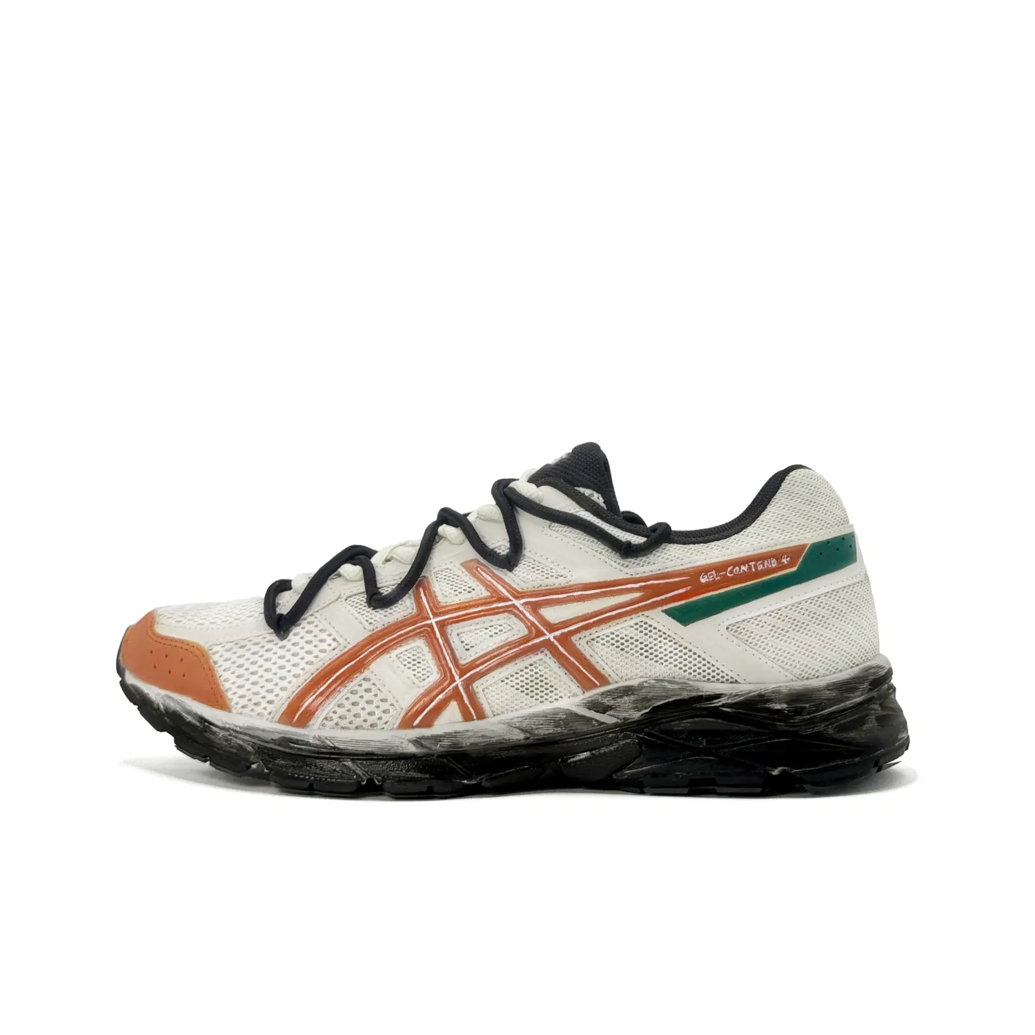 

ASICS Gel Contend 4 Gale Leap низкие кроссовки для бега мужские бежевый оранжевый