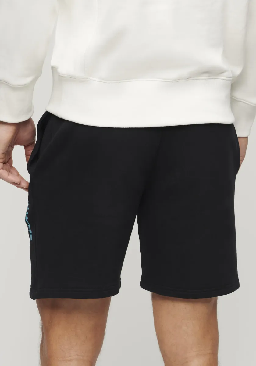 

Брюки-джоггеры Superdry "SD-SPORTSWEAR LOGO LOOSE SHORT", черный