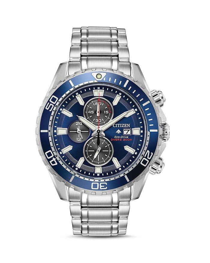 

Часы Citizen Eco-Drive Promaster Diver, 46 мм, серебряный