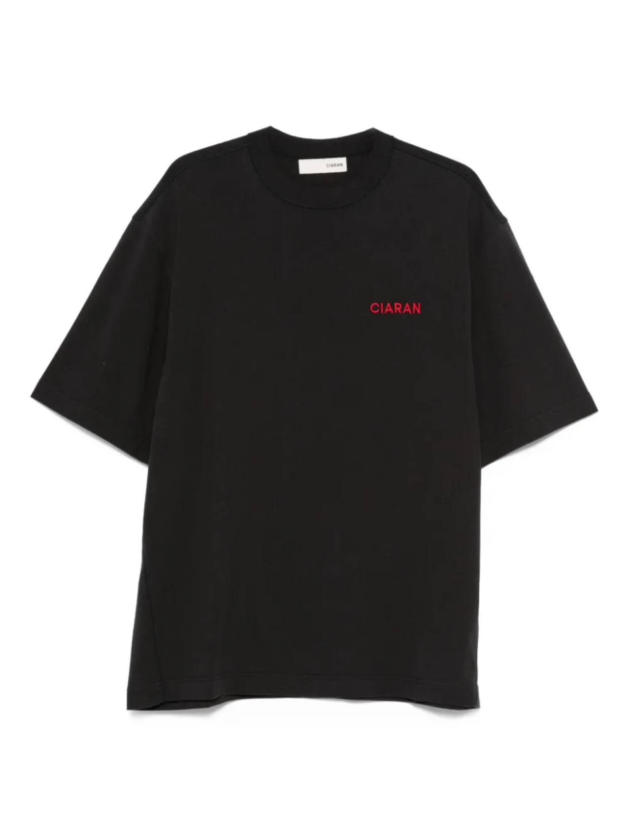 

Футболка с вышитым логотипом CIARAN, черный