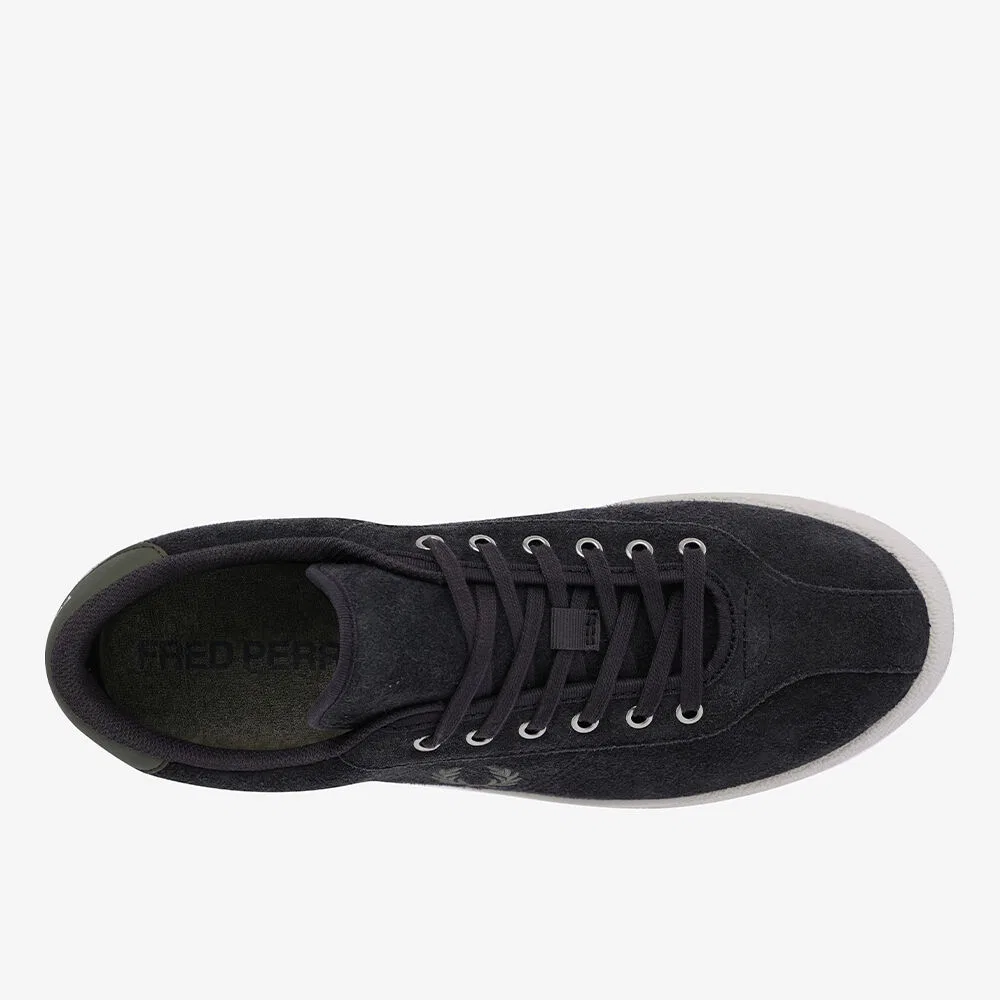 Мужские замшевые низкие кроссовки Tennis Shoe Anchor Grey от Fred Perry — фото 3
