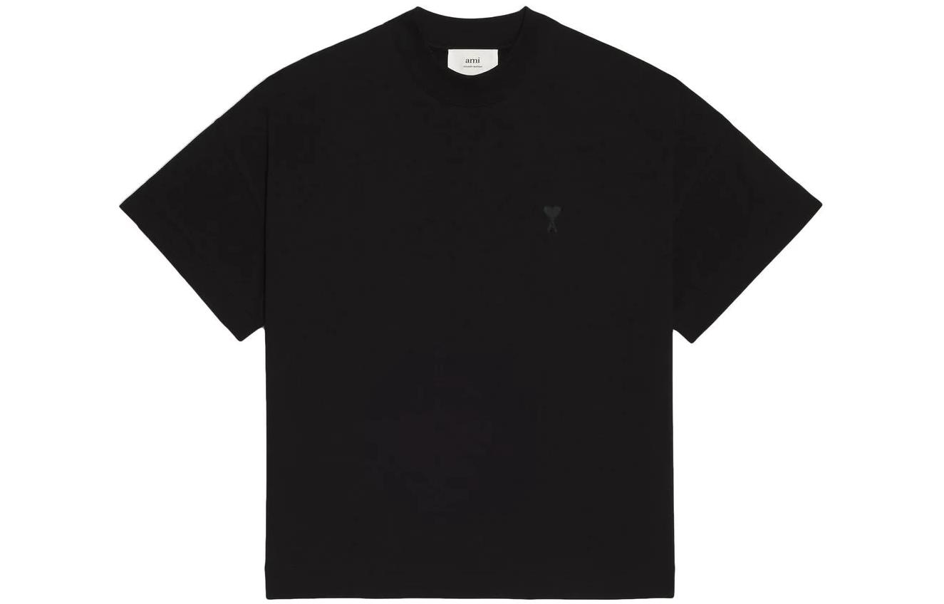 

Футболка Ami Tonal Small Adc AMIPARIS, черная