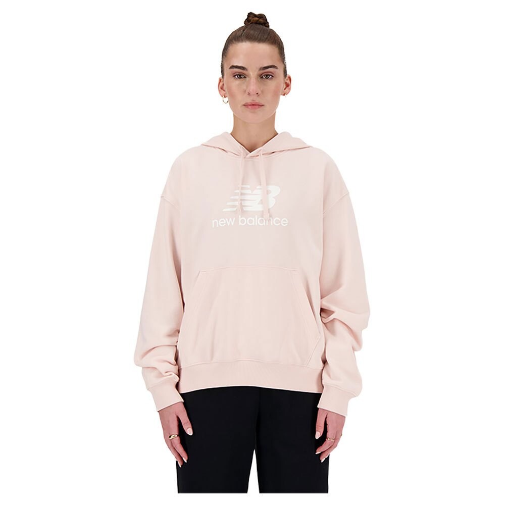 

Худи New Balance Sport Essentials French Terry Logo, розовый