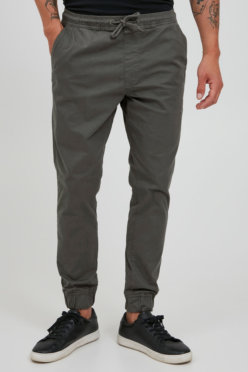 

Тканевые брюки !SOLID Stoff SDSlim Truc Cuff, серый