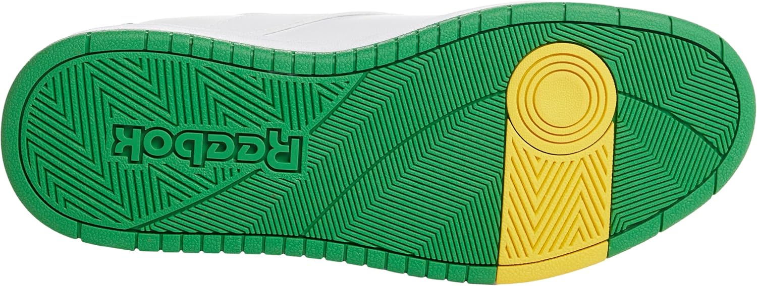 Кроссовки Reebok Unisex-Adult Glide, белый/зеленый/золотой — фото 3