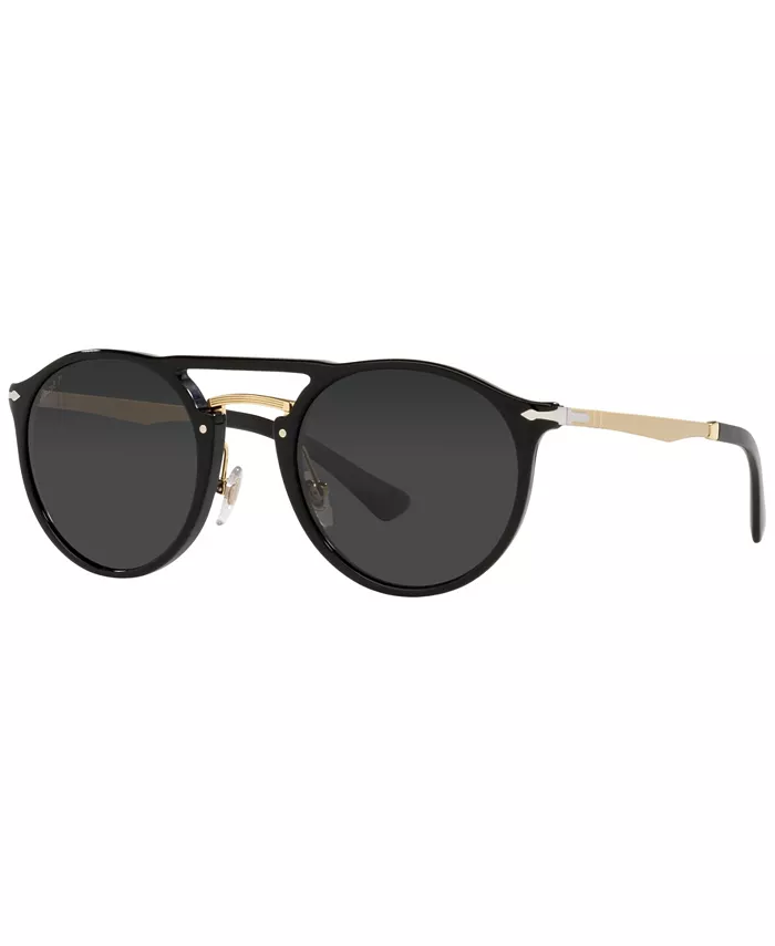 

Унисекс поляризованные солнцезащитные очки, PO3264S 50 Persol, черный