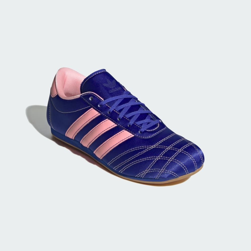 Кроссовки Adidas Taekwondo Shoes, цвет Blue/Pink/Glow Pink — фото 4