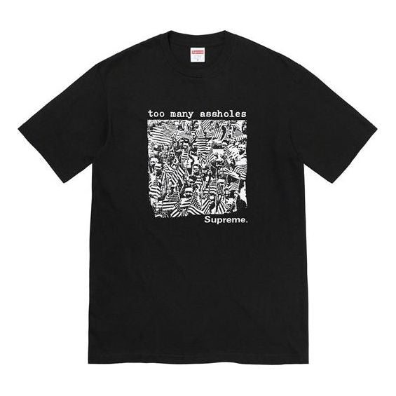 

Футболка Supreme SS22 Week 19 Too Many Assholes Tee, серый