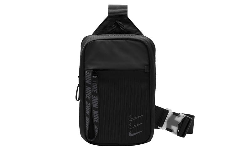 

Nike Полиэстеровая поясная сумка Unisex Black, Black