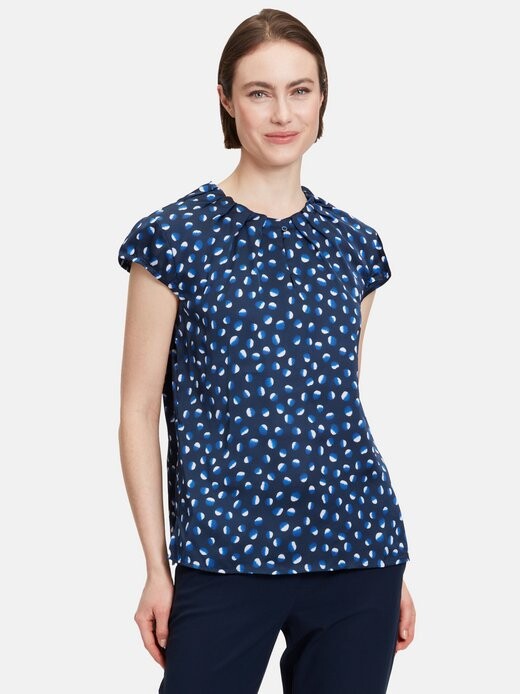 

Блузка без шнуровки Betty & Co, синий