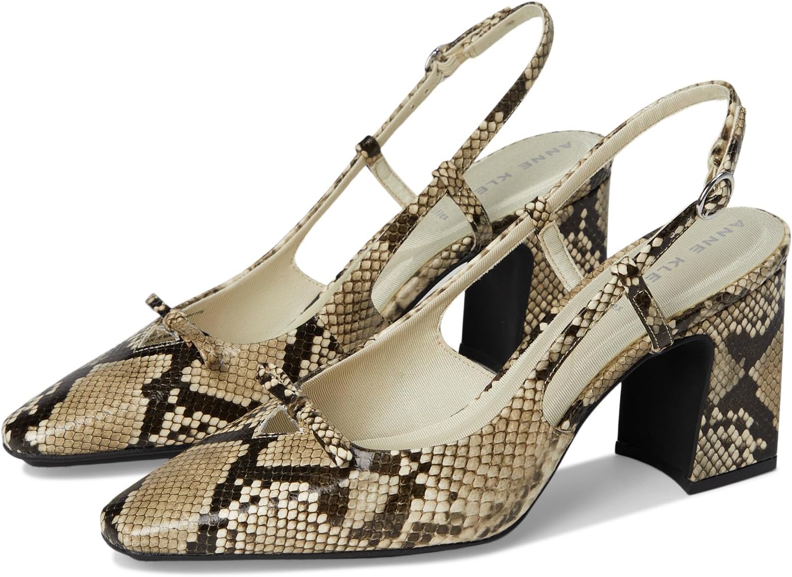 Туфли Anne Klein Aniston, цвет Natural Snake