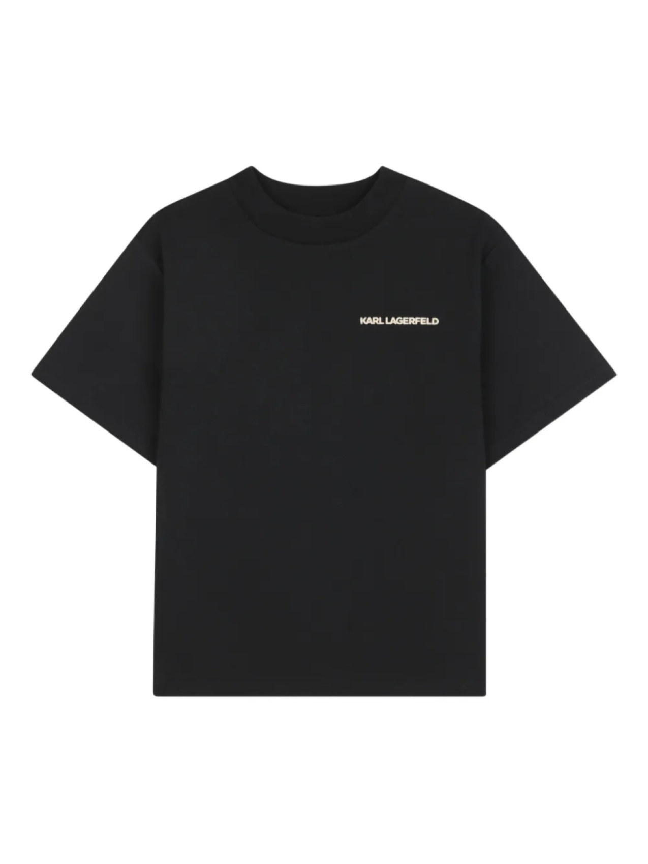 

Karl Lagerfeld Kids футболка с графичным принтом, черный