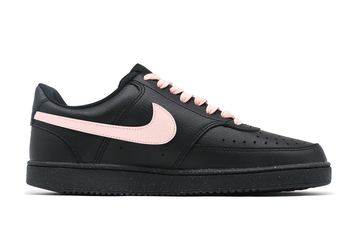 

Скейтбордные кеды Court Vision 1 унисекс с низким верхом, черный/розовый Nike