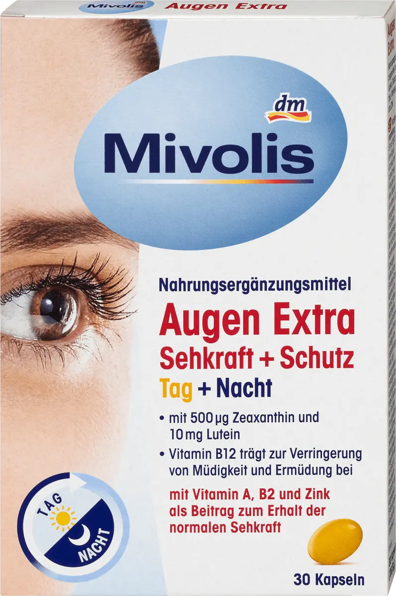 

Eyes Extra Vision+Защита День+Ночь Капсулы 30 шт. 30шт Mivolis