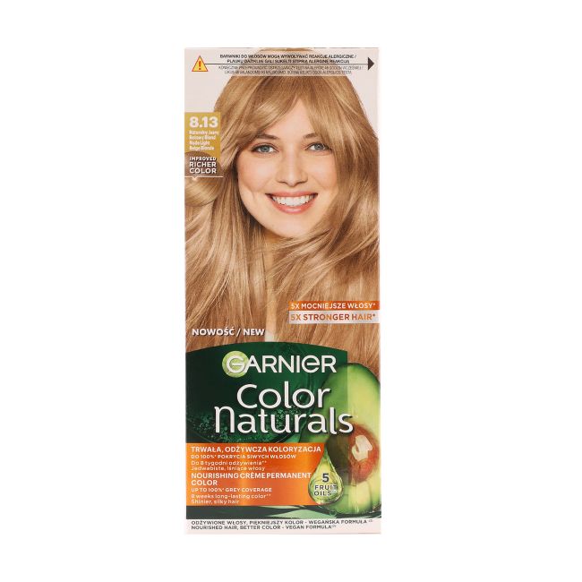 

Краска для волос Color Naturals Garnier, цвет 8.13 natural light beige blond