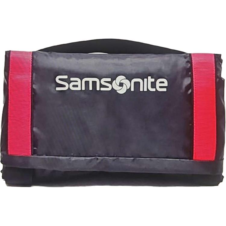 

Samsonite Тканевая дорожная сумка унисекс черно-красная