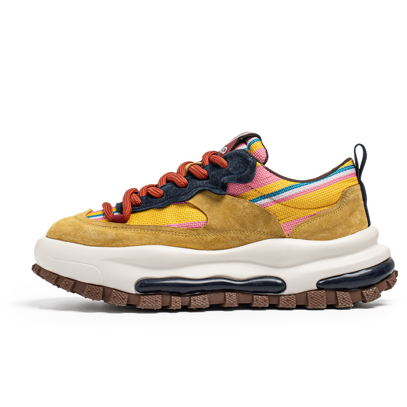 

JANECO Стойкие к скольжению и истиранию дышащие мужские низкие кеды повседневные - хаки, цвет Khaki