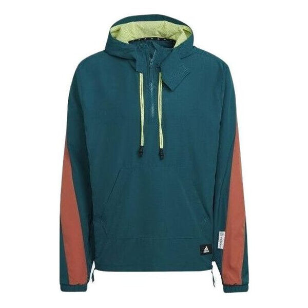 

Толстовка Adidas Coupe-vent Summer Aeroready Windbreaker 'Green', зеленый
