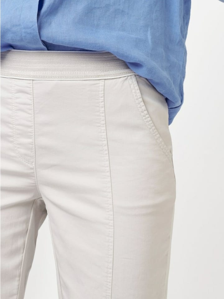 

Toni Женские брюки 3/4 светло-серого цвета