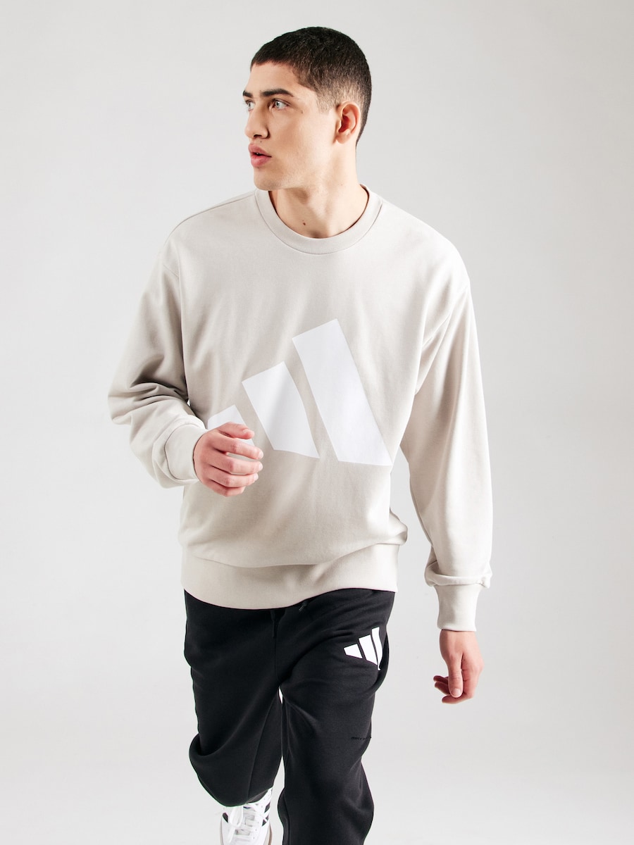 Спортивная толстовка ADIDAS SPORTSWEAR Essentials, серый/светло-серый — фото 2