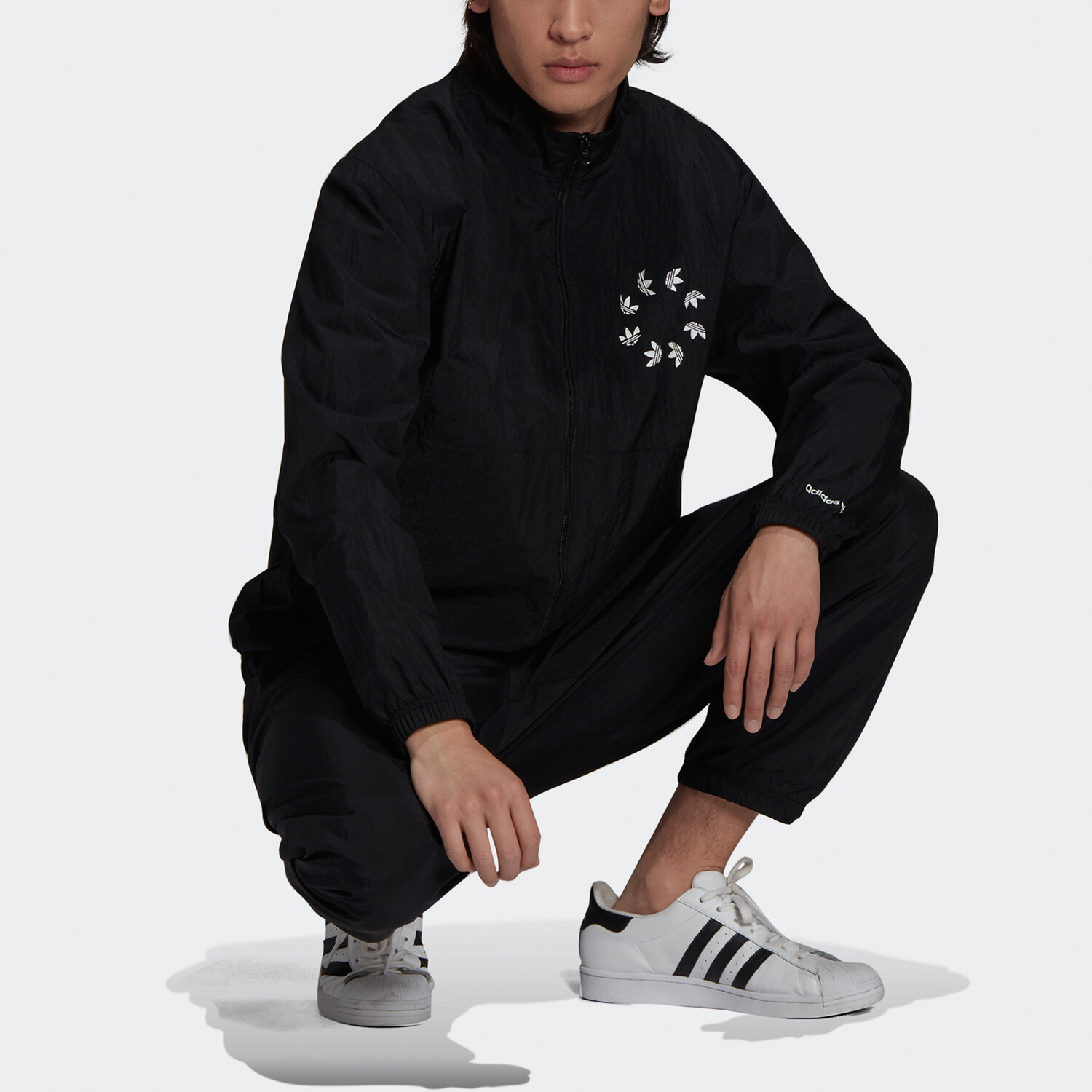 Мужская куртка Adidas Originals, цвет Black — фото 4
