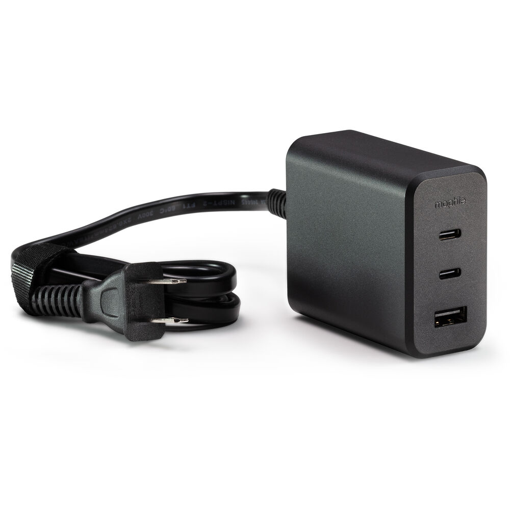 

Зарядное устройство mophie 100W USB-C GaN Wall Charger with Cable (Black) 409911396