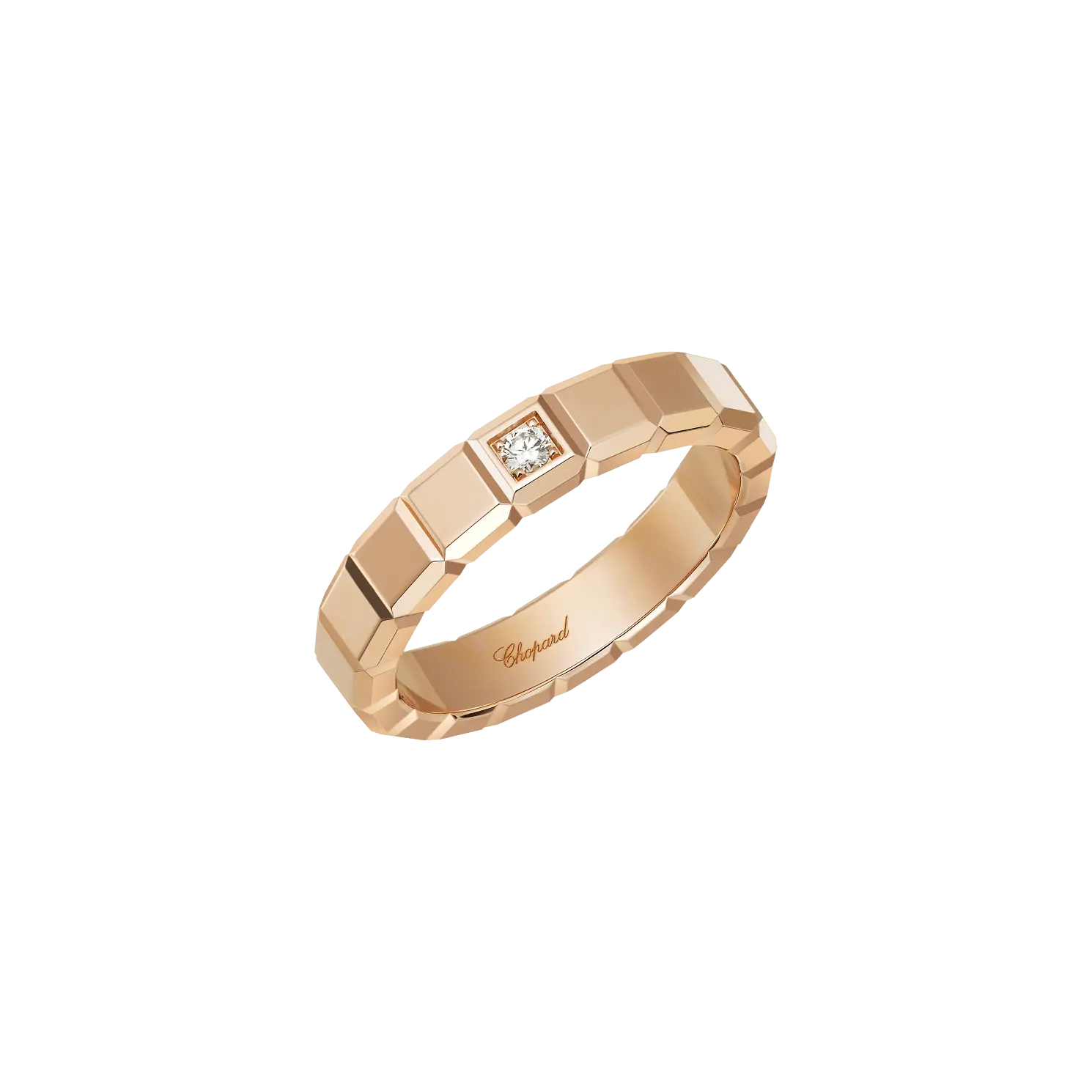 

Кольцо Chopard Ice Cube - Кольцо, розовое золото, бриллиант