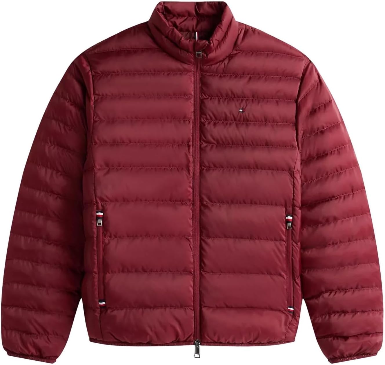 

Мужская утепленная пуховая куртка TOMMY HILFIGER с возможностью упаковки, Deep Rouge