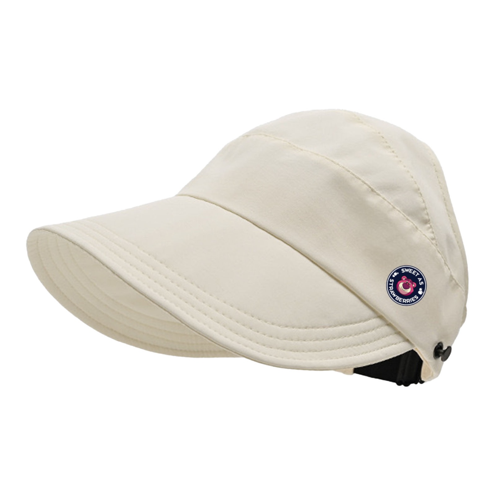 

Disney Ковшовая шляпа из полиэстера серии Strawberry Bear Унисекс, Milk White