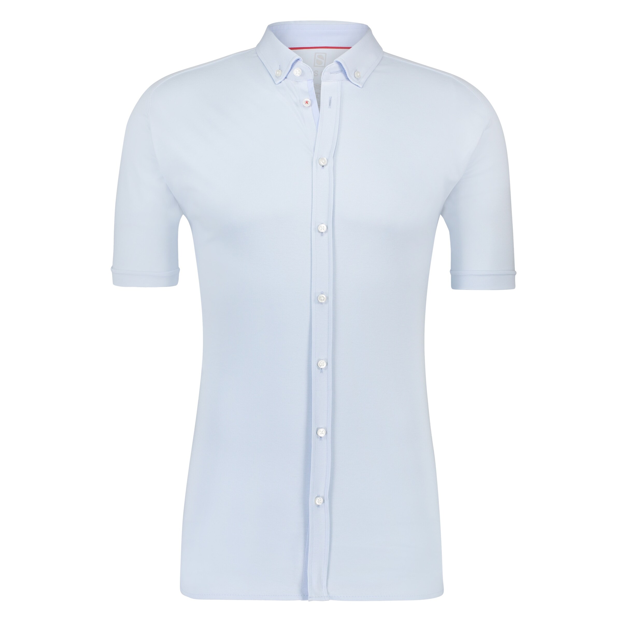 

DESOTO Рубашка на пуговицах приталенного кроя в светло-голубом цвете