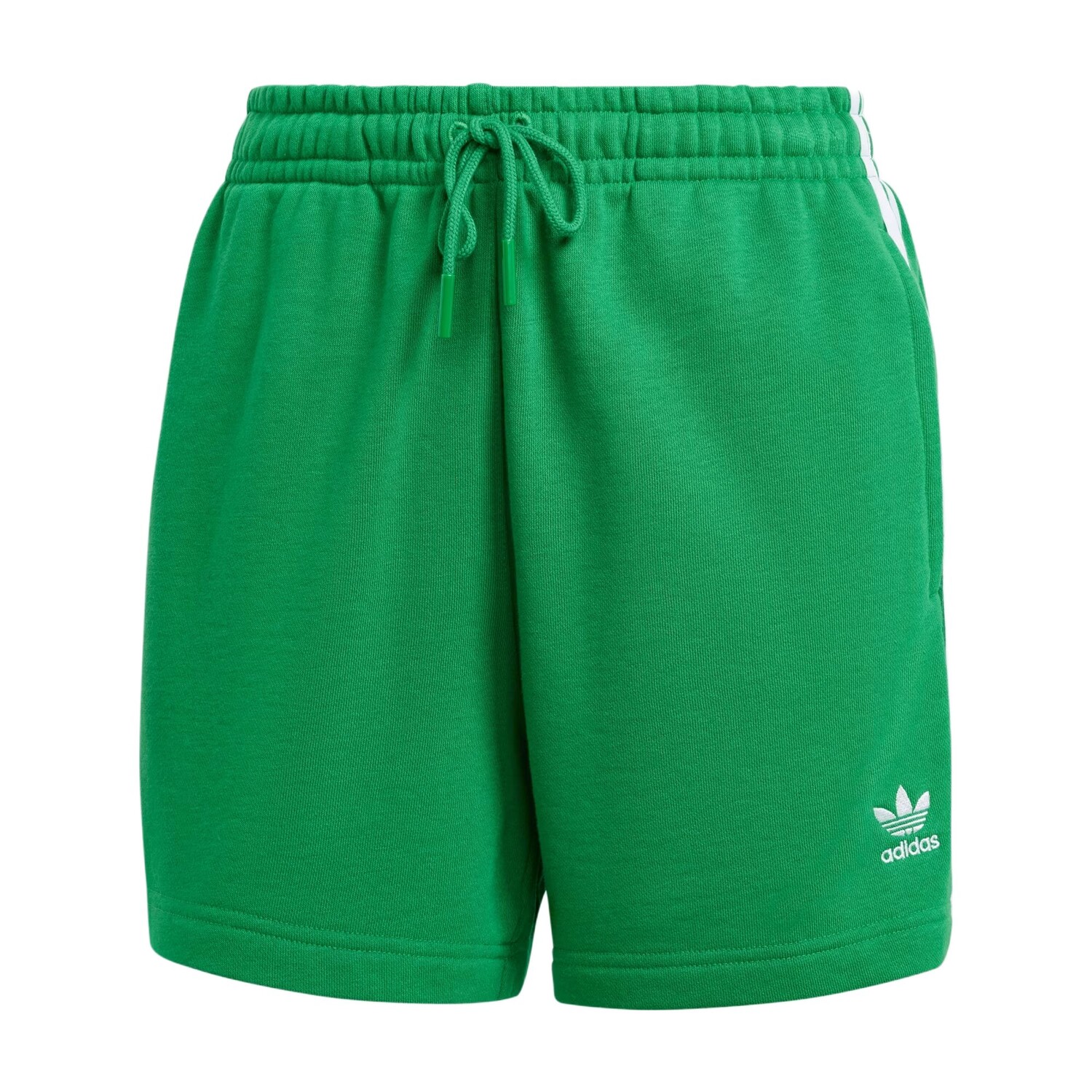 

3-полосатые повседневные шорты женские зеленые Adidas Originals