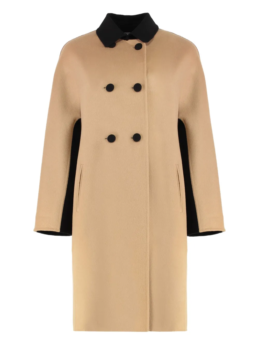 

Двубортное пальто Sartoria Milanese, нейтральный